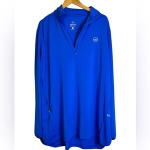 Veil Spark Blue Pullover Hoodie